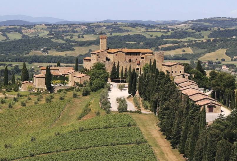 Castello Banfi - Il Borgo (Montalcino, Siena) | Central Tuscany ...