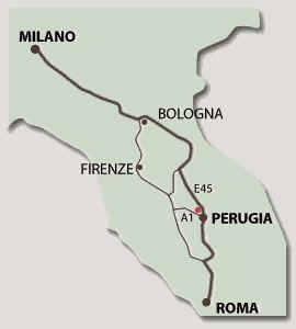 Location Map for Villa Campanella